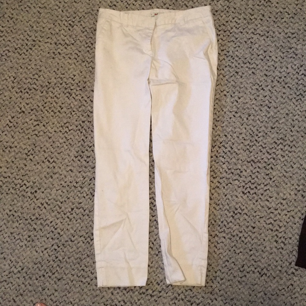 White dress pants